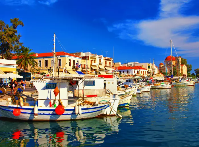 Port, Aegina