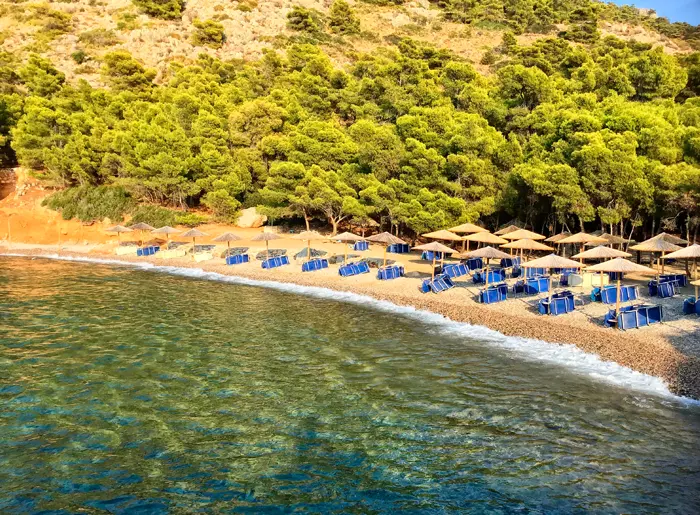 Agios Nikolaos beach - Hydra