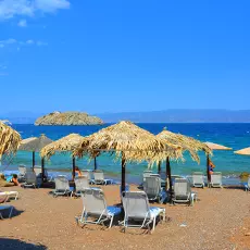 Vlichos beach - Hydra