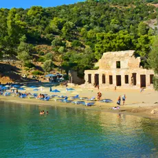 Russian bay beach - Poros